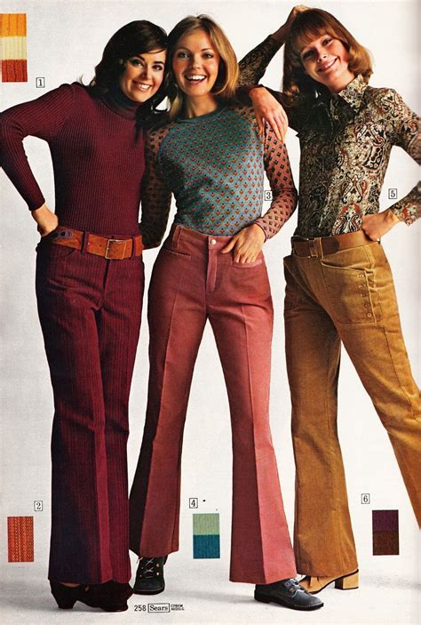 What clothes did they wear in the 60s and 70s?