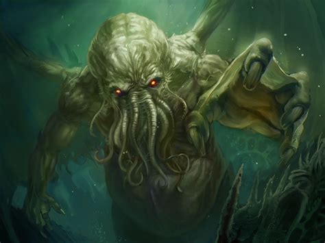 What color are Cthulhu's eyes?