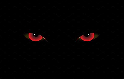 What color are devils eyes?