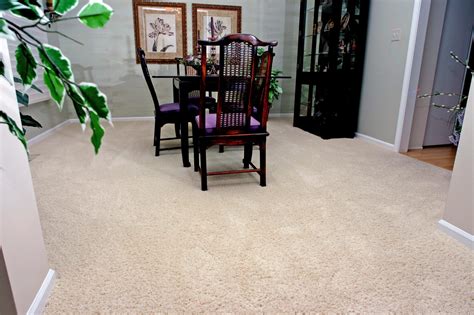 What color carpet shows the least stains?