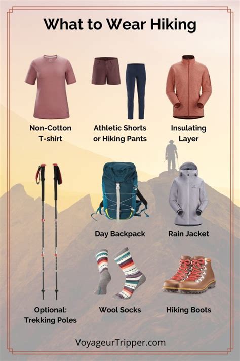 What color clothes should you wear hiking?