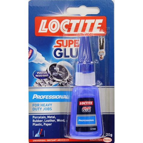 What color does Loctite super glue dry?