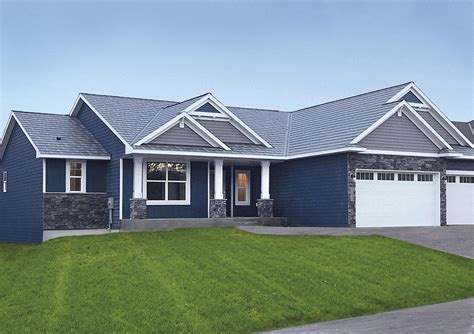 What color house goes with a black roof?