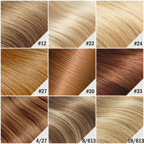 What color is 27 in hair color?