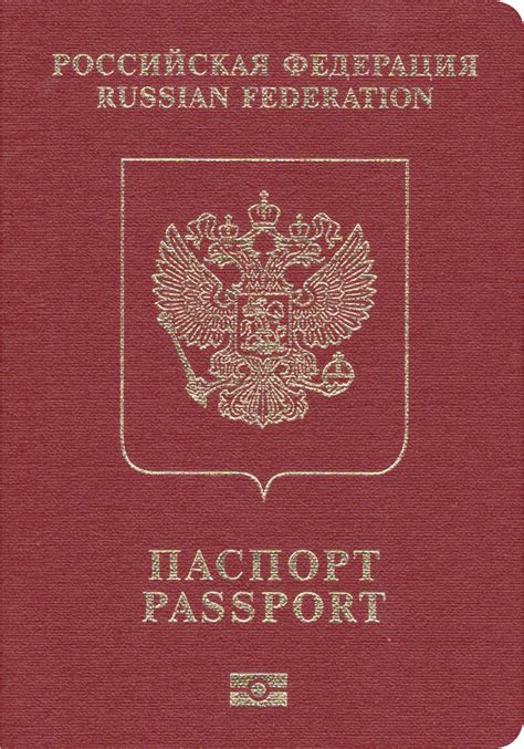 What color is Russia passport?