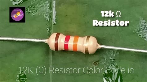 What color is a 12K resistor?