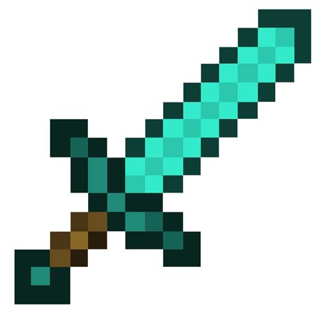 What color is a diamond sword?