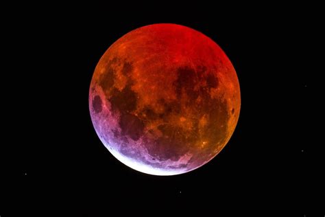 What color is blood on the moon?