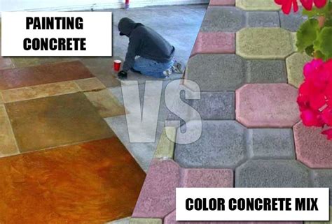 What color is concrete naturally?