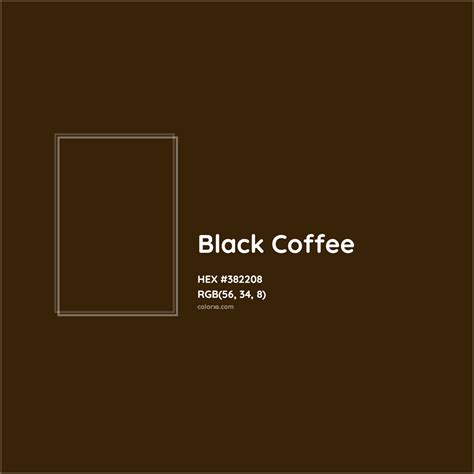 What color is dark coffee?
