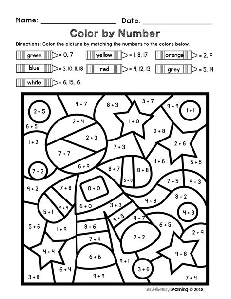 What color is for math?