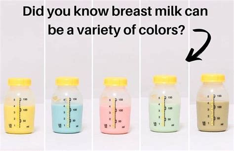 What color is infected breastmilk?