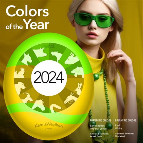 What color is lucky for 2024?