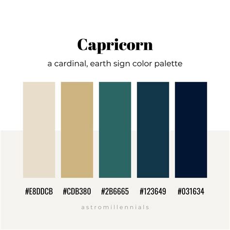 What color is not good for Capricorn?