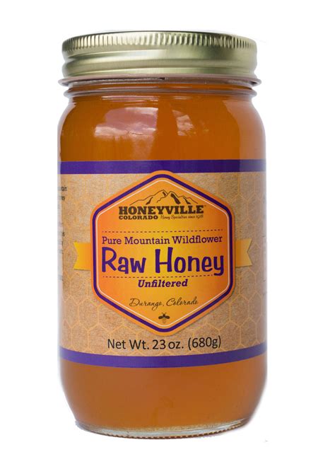 What color is real raw honey?