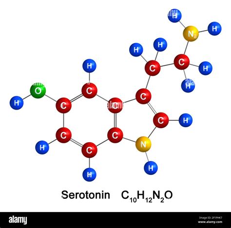 What color is serotonin?