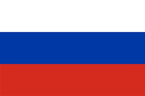 What color is the Russian flag?