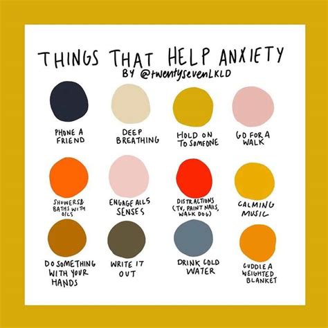 What color light is anti anxiety?