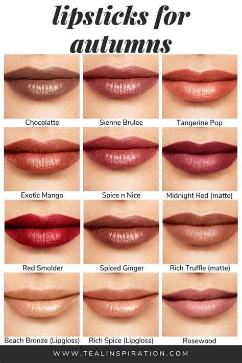 What color lipstick for autumn 2023?