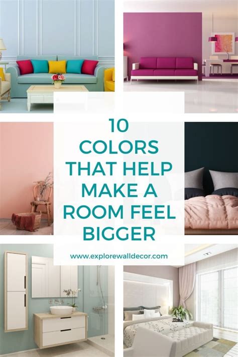 What color makes a room look the biggest?