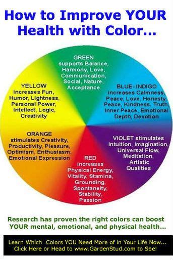 What color relieves anxiety?