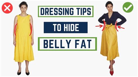 What color shirt hides belly fat?