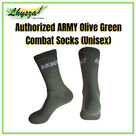 What color socks are authorized Army?