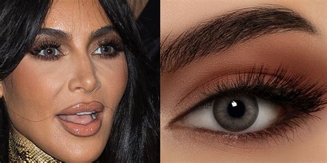 What colored contacts do the Kardashians wear?