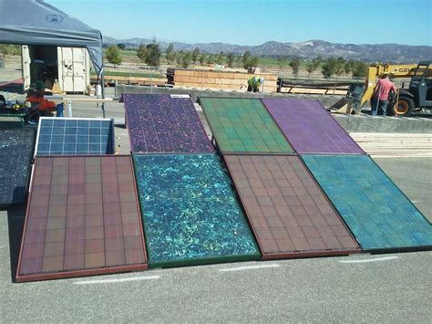 What colors reflect solar energy better?