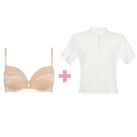 What colour bra should I wear under a white T shirt?