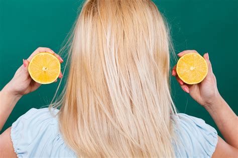 What colour does lemon make your hair?