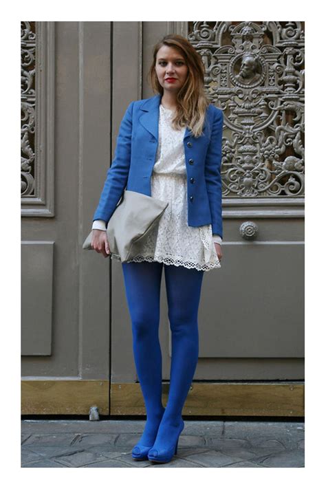 What colour tights are on trend?