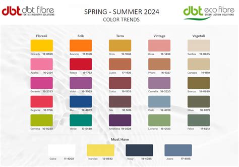 What colours are in this summer 2024?