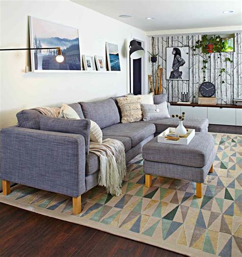 What colours work with a grey sofa?