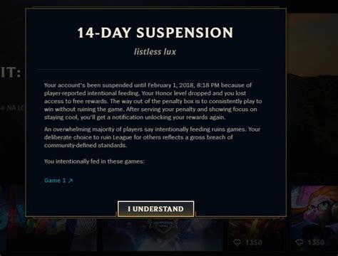 What comes after a 14 day ban lol?