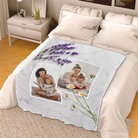 What company puts pictures on pillows and blankets?