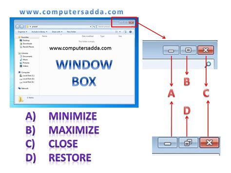 What control closes a window?