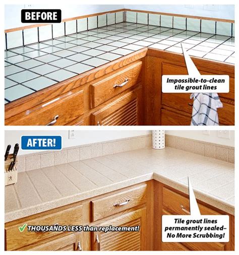 What countertops are outdated?