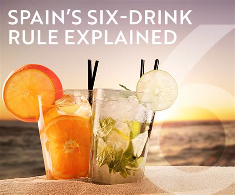 What countries have the 6 drink rule?