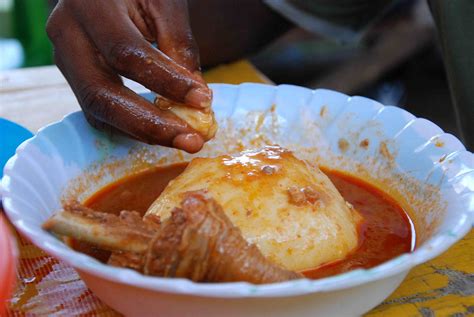 What countries in Africa eat fufu?