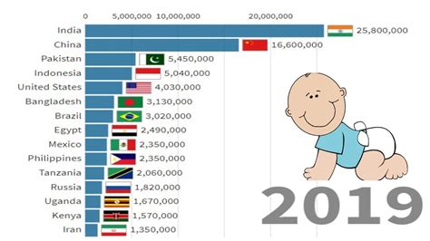 What country has the most births per woman?
