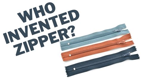 What country invented zippers?