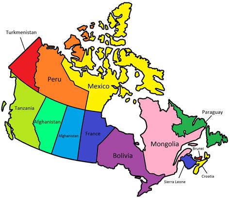 What country is the size of Ontario?
