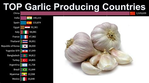 What country loves garlic the most?
