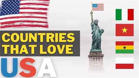What country loves the US the most?