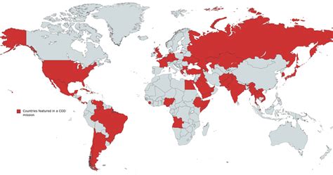 What country owns Call of Duty?