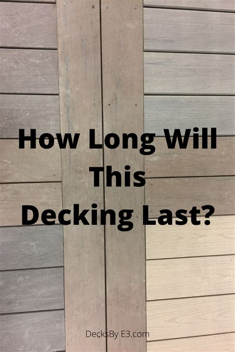 What decking lasts the longest?