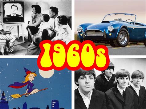 What defined the 60s?