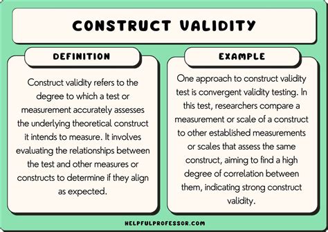 What defines a valid test?