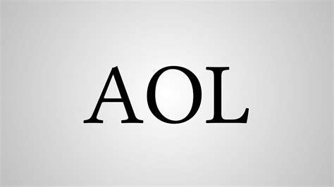 What did AOL stand for?